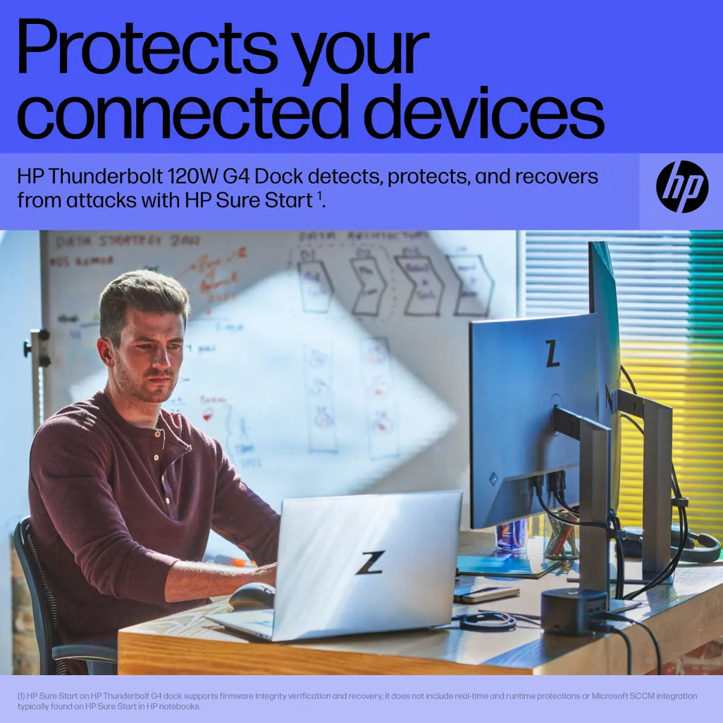 HP Thunderbolt 4 Dock G4 120W – Black 4J0A2AA
