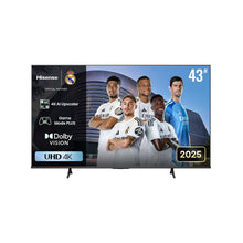 Hisense 43A6Q 43" UHD 4K Smart TV – VIDAA OS | HDR | Black - 43A6Q