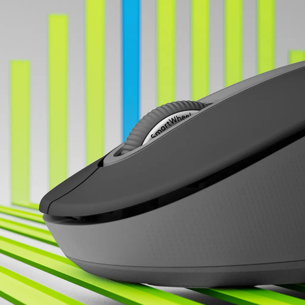 Logitech Signature M650 Wireless Bluetooth Mouse Graphite - SKU: 910-006253