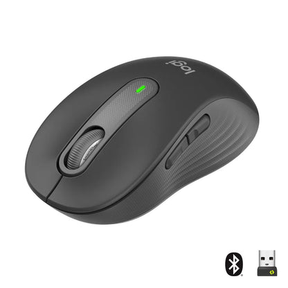 Logitech Signature M650 Wireless Bluetooth Mouse Graphite - SKU: 910-006253