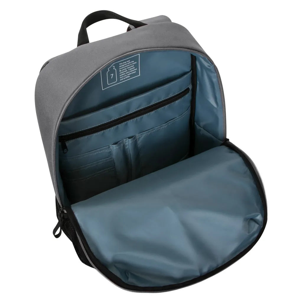Targus Sagano EcoSmart 15.6" Campus Laptop Backpack – Grey SKU: TBB636GL