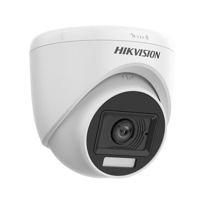 Hikvision 3K Smart Hybrid Light Indoor Turret Camera with Audio – 2.8mm SKU: DS-2CE76K0T-LPFS
