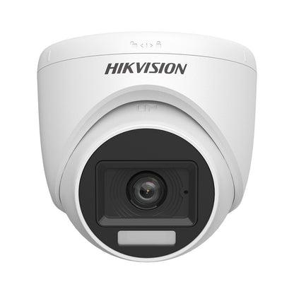 Hikvision 3K Smart Hybrid Light Indoor Turret Camera with Audio – 2.8mm SKU: DS-2CE76K0T-LPFS