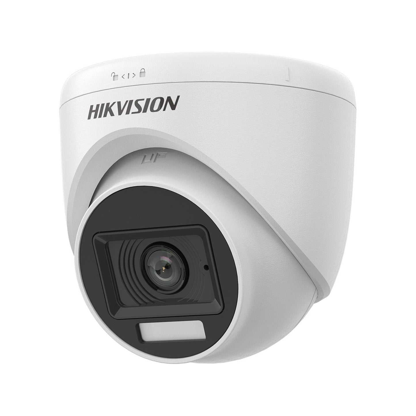 Hikvision 3K Smart Hybrid Light Indoor Turret Camera with Audio – 2.8mm SKU: DS-2CE76K0T-LPFS