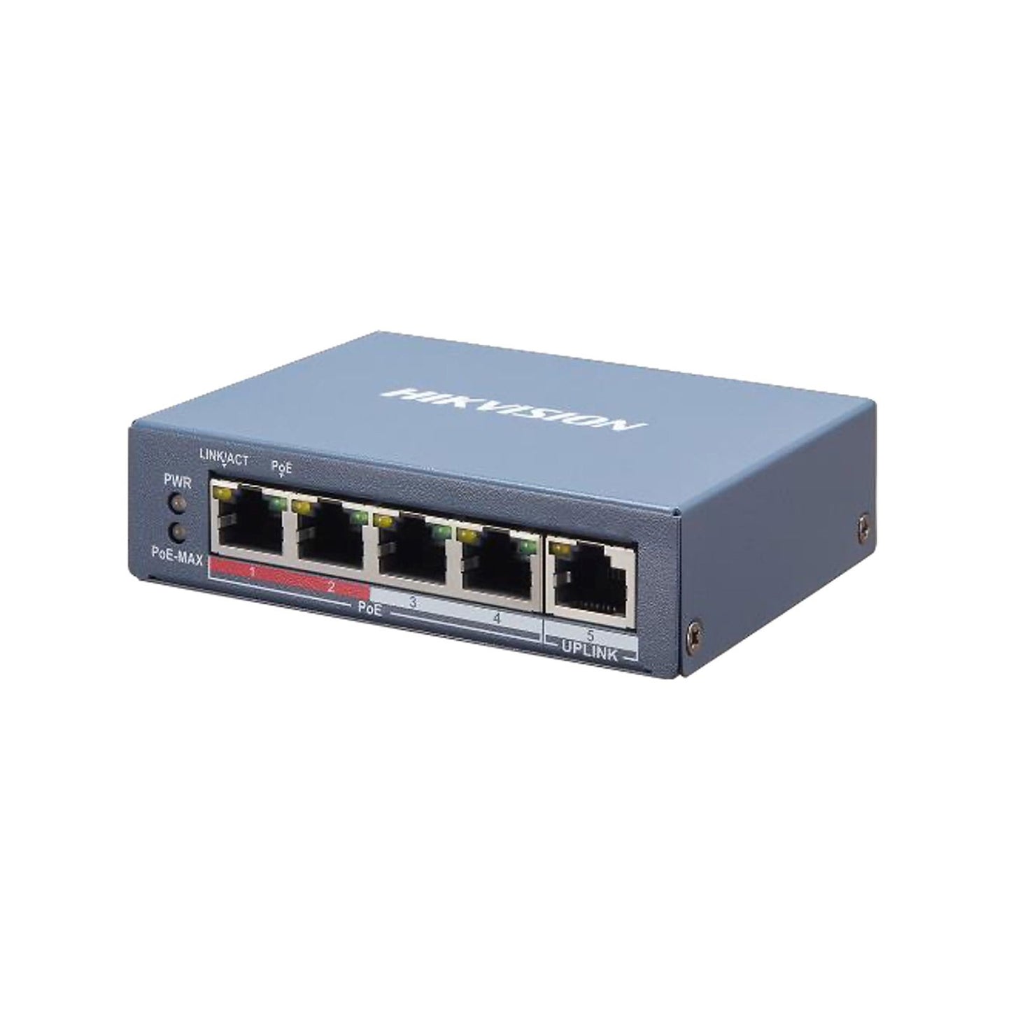 Hikvision 4-Port Smart Managed PoE Network Switch SKU: DS-3E1105P-EI