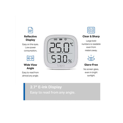 TP-Link Tapo T315 Smart Temperature & Humidity Monitor - TAPO-T315