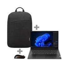 Lenovo V15 G4 IRU 15.6" FHD Notebook Bundle – Intel Core i5-13420H, 8GB DDR4, 512GB SSD, Win 11 Home + B210 Backpack + 300 Mouse - SKU: 83GW0077ZA-BUN2Q2
