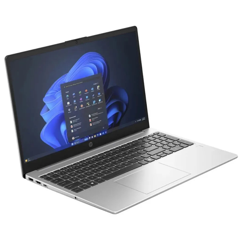 HP 250R G10 15.6" FHD Notebook – Intel Core 5 120U, 8GB DDR4, 512GB SSD, Win 11 Pro, Silver - SKU:C78E7AT