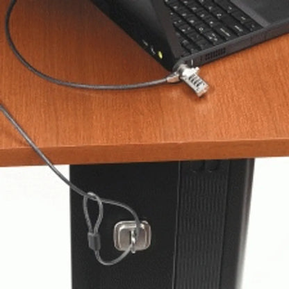 Targus DEFCON T-Lock Resettable Combination Cable Lock 2.1m with Security Base Plate - PA410E