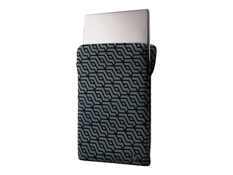HP Protective Reversible 15.6" Laptop Sleeve - Black/Geometric SKU: 2F2L0AA
